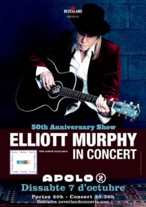 Elliott Murphy – 50th Anniv. Show