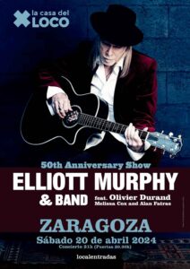 Elliott Murphy Zaragoza