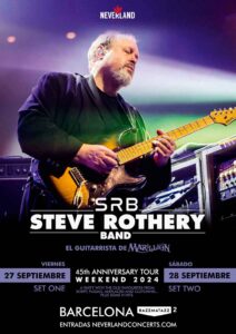 SRB Steve Rothery Band Barcelona