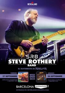 SRB Steve Rothery Band Barcelona